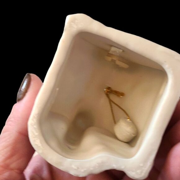 Vintage Tree Ornament Lighted Christmas Cottage Ceramic - Picture 4 of 6